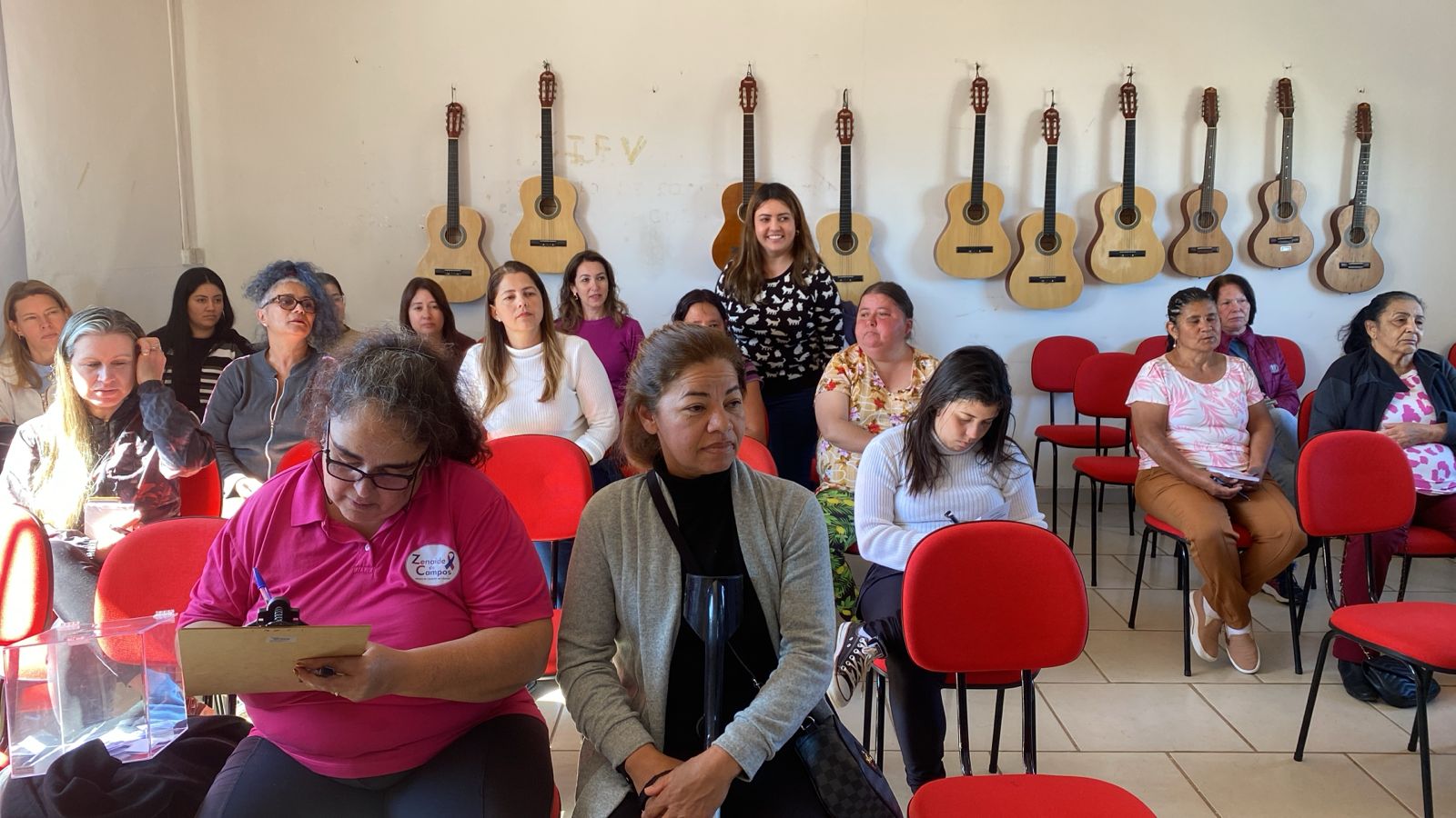Palestra saúde intestinal feminina